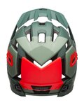 BELL casco - SUPER AIR R SPHERICAL - verde/rojo