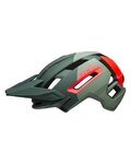 BELL casco - SUPER AIR R SPHERICAL - verde/rojo