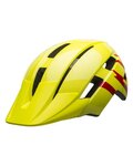 BELL casco - SIDETRACK II CHILD - amarillo/rojo