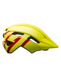 BELL casco - SIDETRACK II CHILD - amarillo/rojo