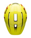 BELL casco - SIDETRACK II YOUTH - amarillo/rojo