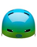 BELL casco - SPAN - turquesa/verde