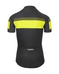 GIRO jersey de manga corta - CHRONO SPORT - negro/amarillo