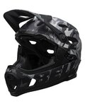BELL casco - SUPER DH SPHERICAL - negro/gris