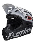 BELL casco - SUPER DH SPHERICAL - blanco