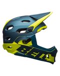 BELL casco - SUPER DH SPHERICAL - azul/amarillo