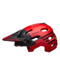 BELL casco - SUPER DH SPHERICAL - rojo/negro