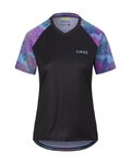 GIRO jersey de manga corta - ROUST W - negro/azul claro