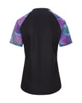 GIRO jersey de manga corta - ROUST W - negro/azul claro