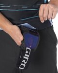 GIRO jersey de manga corta - ROUST - negro/azul claro