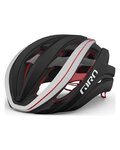 GIRO casco - AETHER SPHERICAL - negro/blanco/rojo