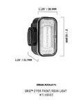BLACKBURN juego de luces - 2FER TWO PACK - negro