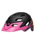 BELL casco - SIDETRACK - negro/rosa