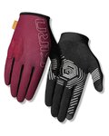 GIRO guantes de dedos largos - RODEO - granate