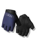 GIRO guantes de dedos cortos - BRAVO II GEL - azul/negro