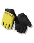 GIRO guantes de dedos cortos - BRAVO II - amarillo/negro