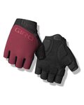 GIRO guantes de dedos cortos - TESSA II GEL - granate/negro