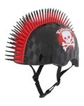 BELL casco - RASKULLZ SKULL HAWK - negro/rojo