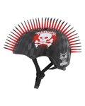 BELL casco - RASKULLZ SKULL HAWK - negro/rojo