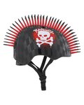 BELL casco - RASKULLZ SKULL HAWK - negro/rojo