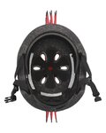 BELL casco - RASKULLZ SKULL HAWK - negro/rojo
