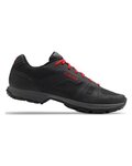 GIRO baratijas - GAUGE - negro/rojo