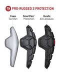 G-FORM rodilleras - PRO RUGGED 2 - negro