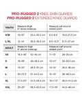 G-FORM rodilleras - PRO RUGGED 2 - negro