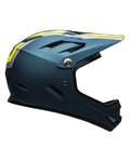 BELL casco - SANCTION - azul/amarillo