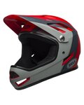 BELL casco - SANCTION - gris/rojo