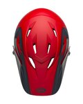 BELL casco - SANCTION - gris/rojo