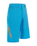 SANTINI pantalones cortos sin tirantes - SELVA - azul