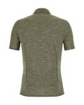 SANTINI camisa - GRAVEL SUMMER WOOL - verde