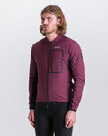 SANTINI chaqueta aislante - ALPHA TRAIL - granate