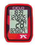 CICLOSPORT tacómetro - PROTOS 205 - rojo