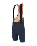 SANTINI pantalones cortos de tirantes - SLEEK RAGGIO - azul