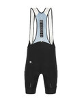 SANTINI pantalones cortos de tirantes - TONO SFERA - gris