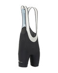 SANTINI pantalones cortos de tirantes - TONO SFERA - gris