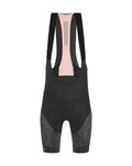 SANTINI pantalones cortos de tirantes - FRECCIA - negro