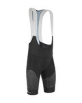 SANTINI pantalones cortos de tirantes - FRECCIA - gris