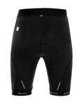 SANTINI pantalones cortos sin tirantes - CUBO - negro