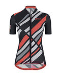 SANTINI jersey de manga corta - SLEEK RAGGIO LADY - negro/rosa