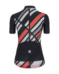 SANTINI jersey de manga corta - SLEEK RAGGIO LADY - negro/rosa