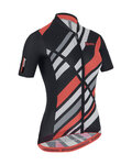 SANTINI jersey de manga corta - SLEEK RAGGIO LADY - negro/rosa