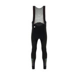 SANTINI pantalones largos con tirantes - ADAPT WOOL - negro
