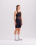 SANTINI pantalones cortos de tirantes - UNICO LADY - negro