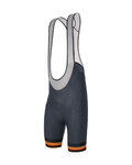 SANTINI pantalones cortos de tirantes - KARMA KINETIC - gris