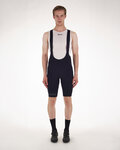 SANTINI pantalones cortos de tirantes - UNICO  - negro