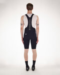 SANTINI pantalones cortos de tirantes - UNICO  - negro