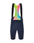 SANTINI pantalones cortos de tirantes - UNICO - azul